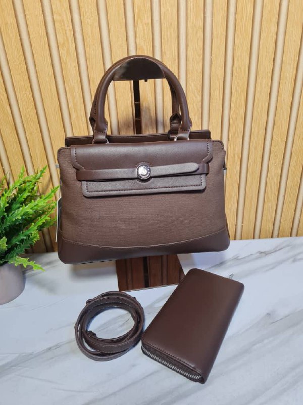 chrisbella handbag aa012501033 - coffee brown