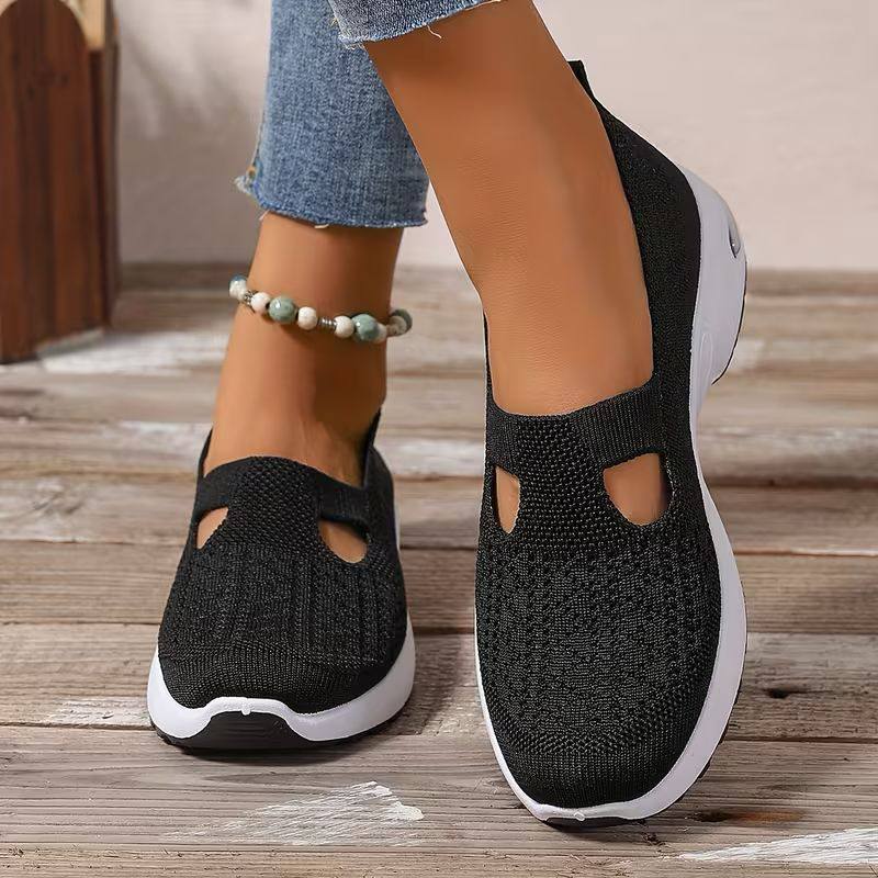 new fabric sneakers - black