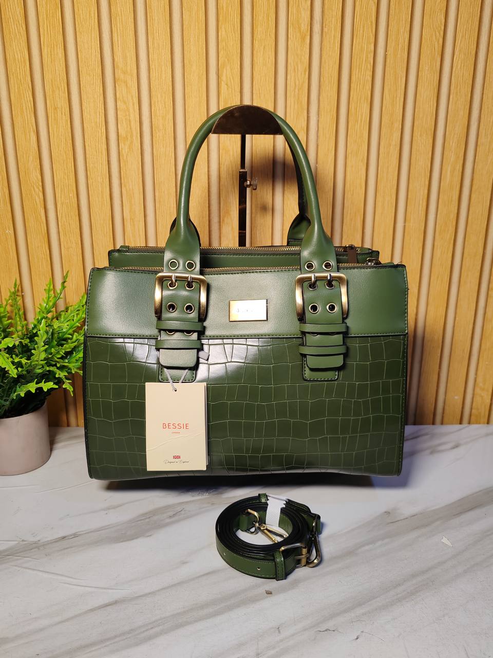bessie handbag bw6593 - green