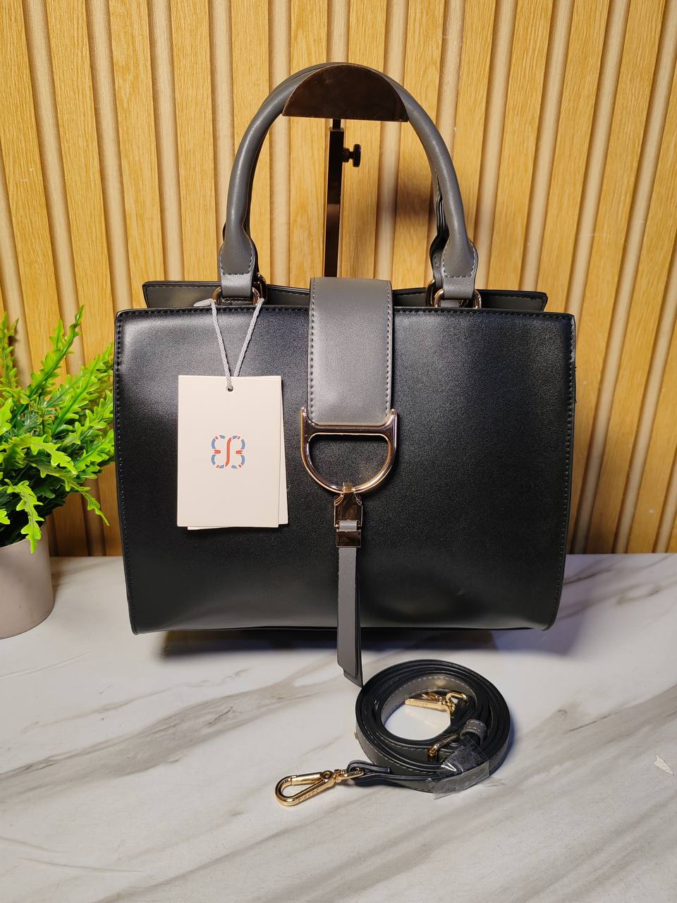 bessie handbag bb6508- black