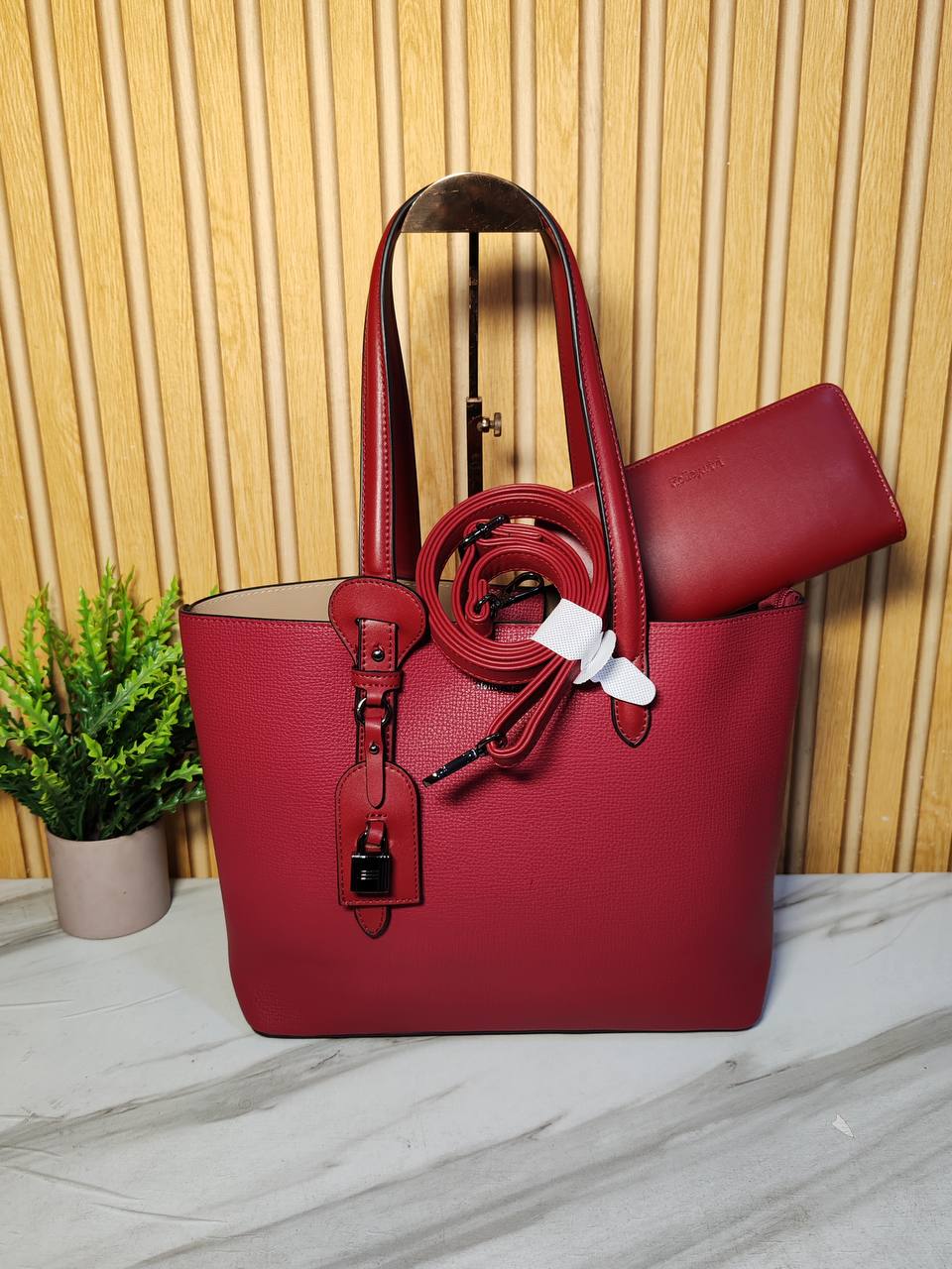 holly vivi handbag 1068 - red