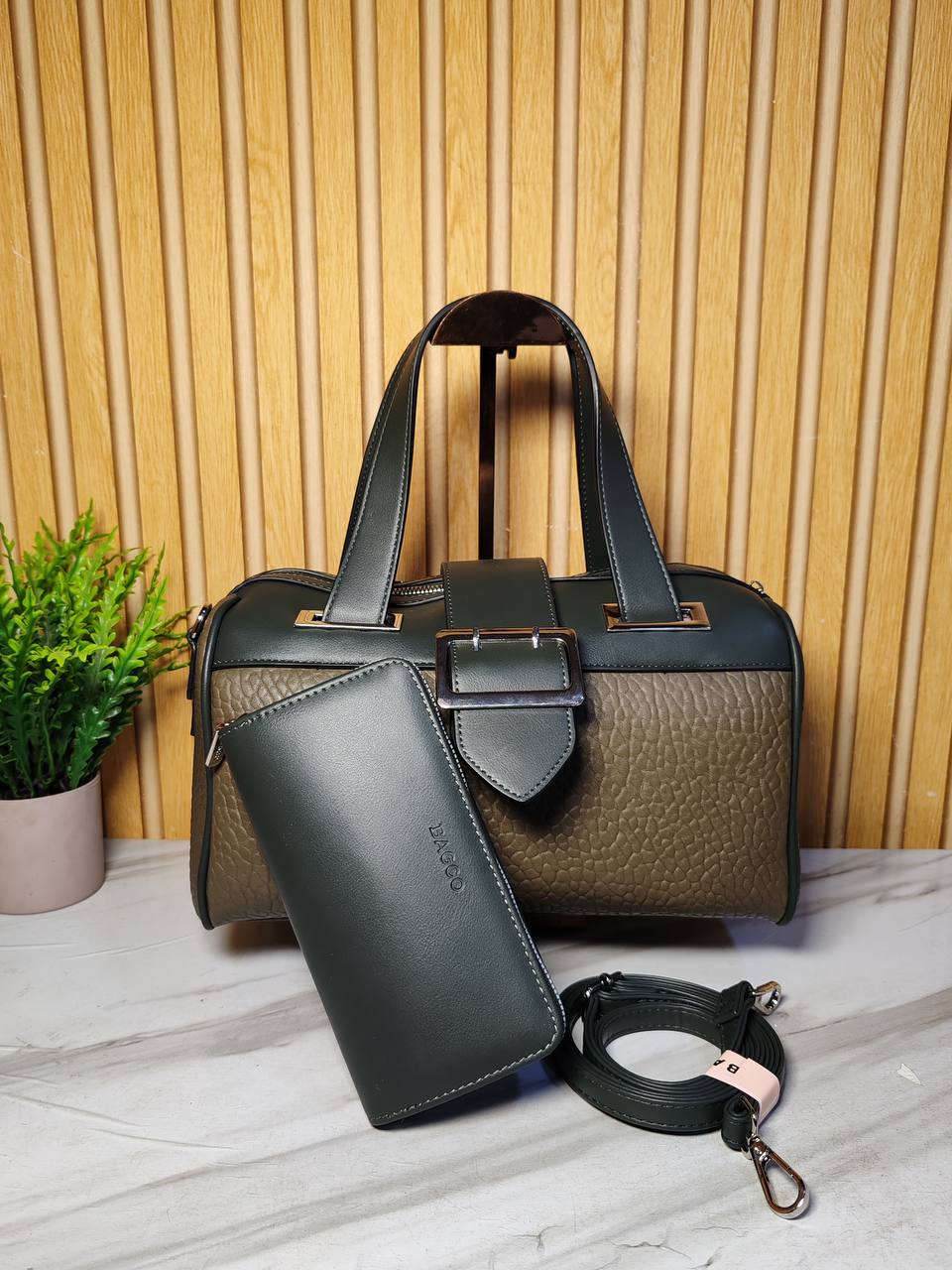 bagco handbag bx012507082n - green