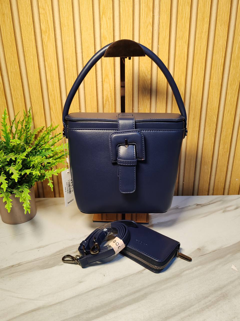 bagco handbag bx012508081 - blue