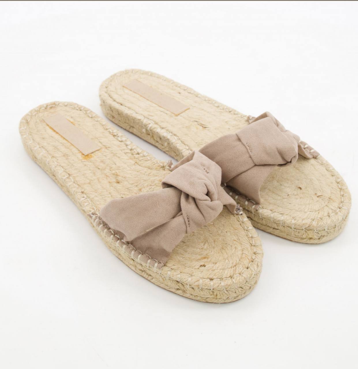 asos slides - nude