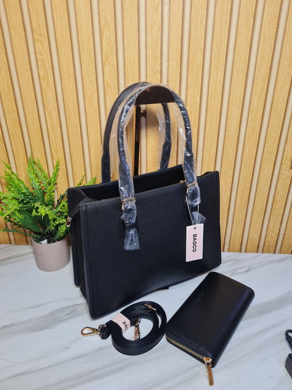 bagco handbag jf012503070 - black
