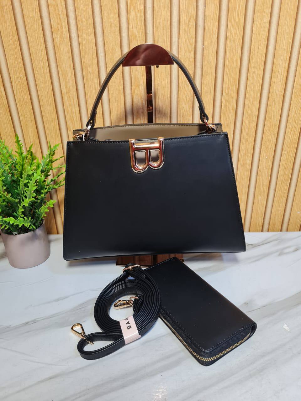 bagco handbag - bx012409034n - black