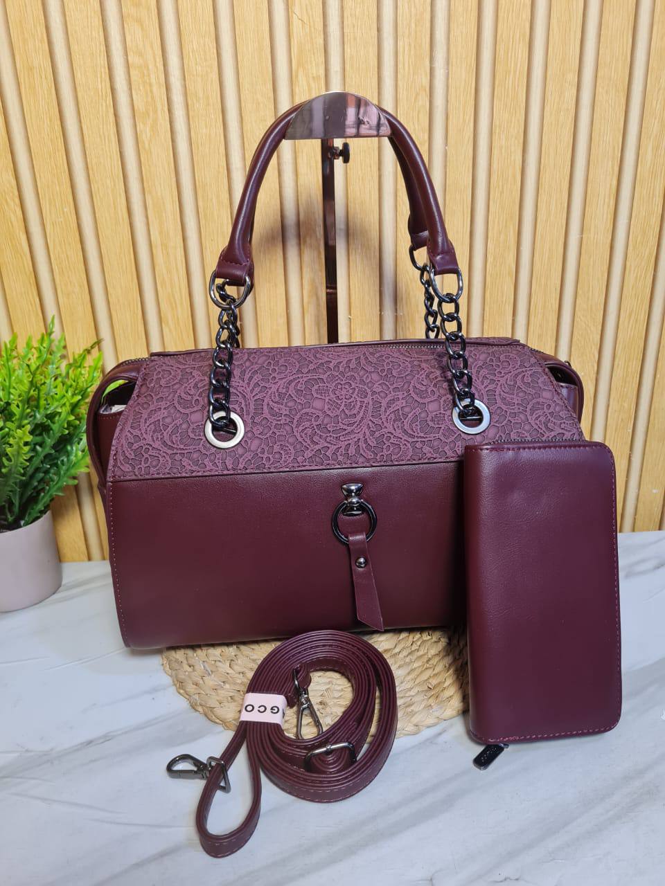 bagco handbag bx012507046 - wine