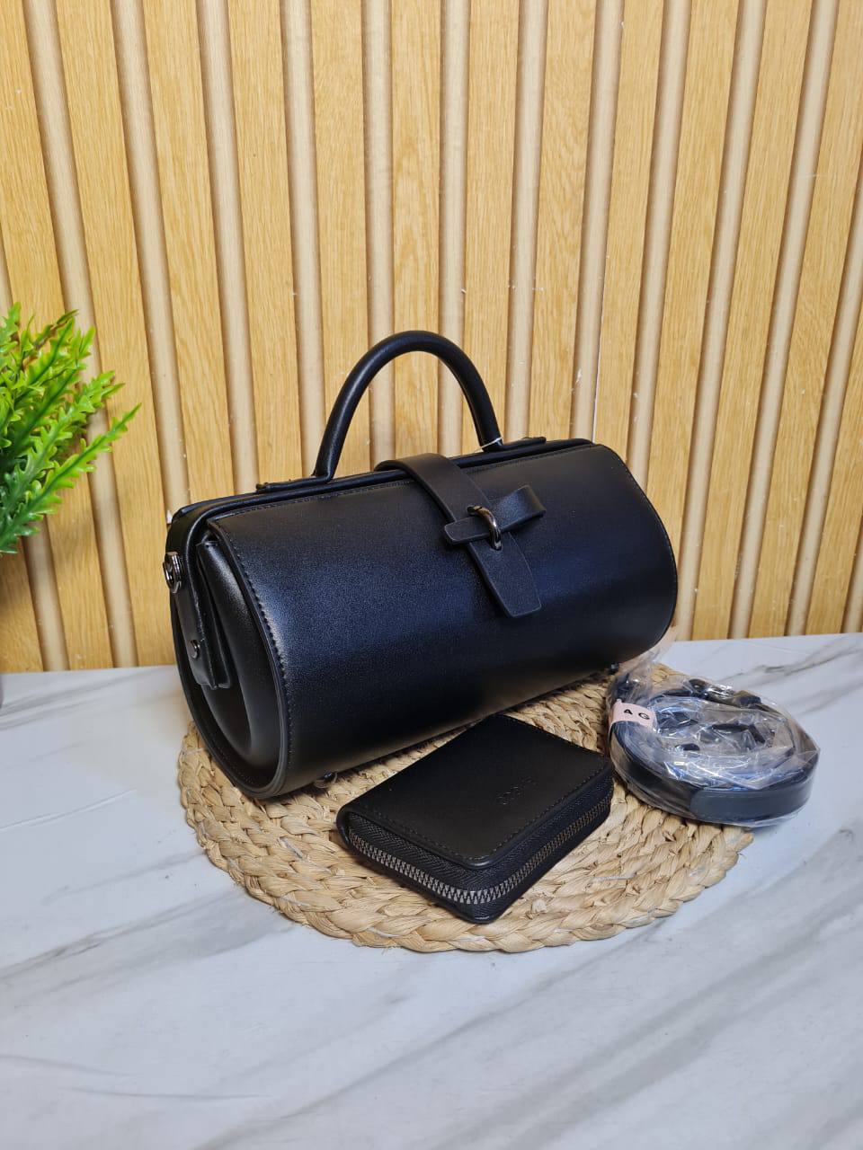 bagco handbag bx012508101 - black 