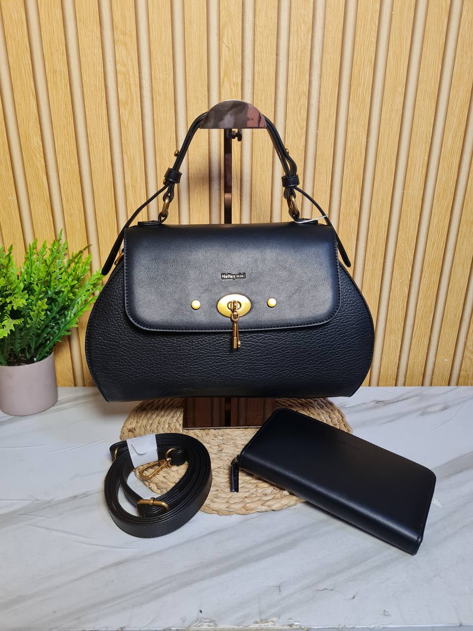 holly vivi 1026 bag - black
