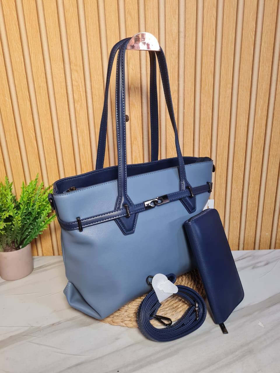 holly vivi tote n=bag 1092 - blue