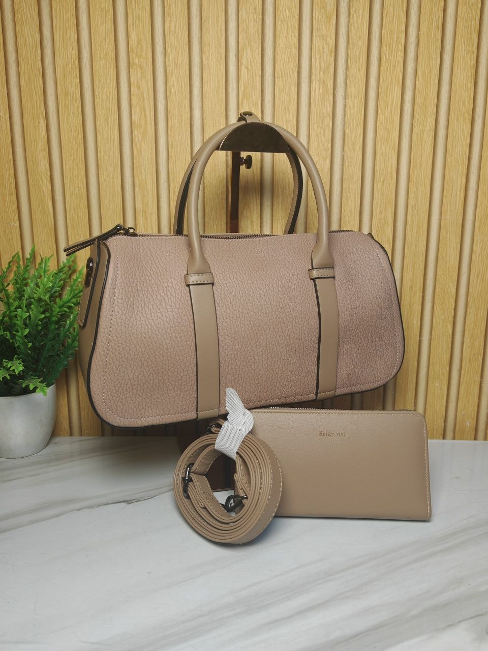 holly vivi handbag 1024 - nude