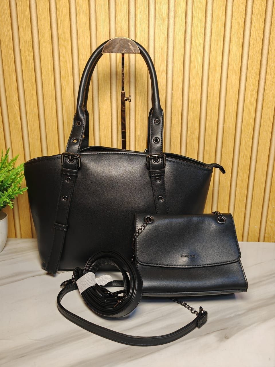 holly vivi handbag 1156 - black