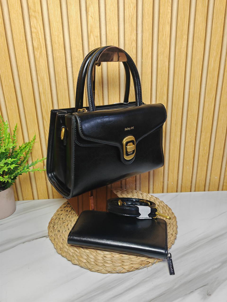 holly vivi handbag 1032 - black - Thumbnail 2