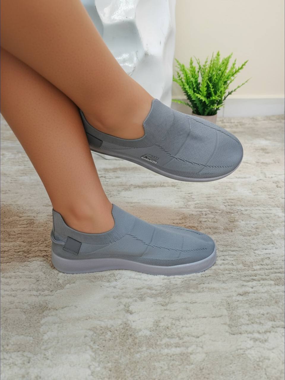 rumon sleek sneakers - grey