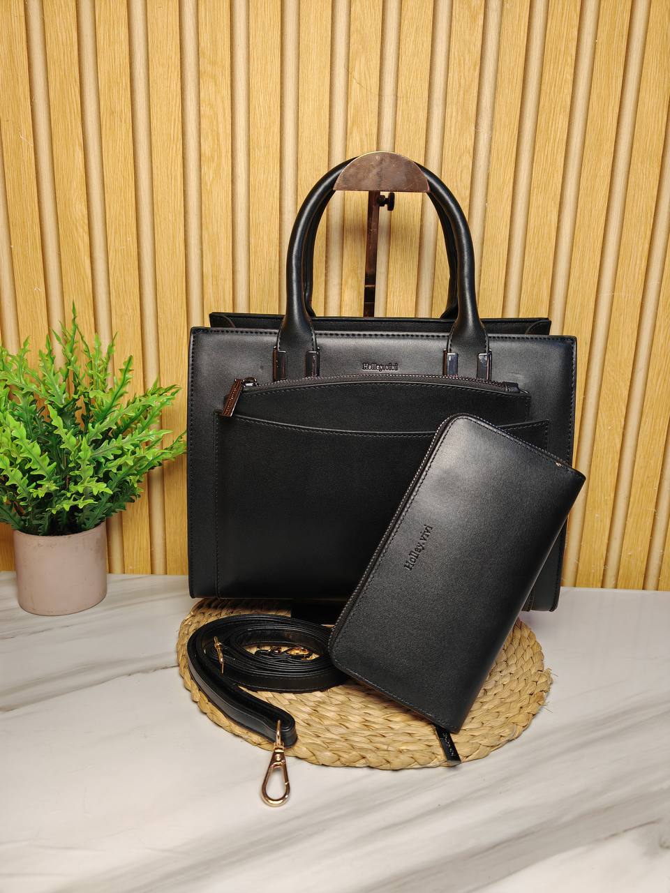 holly vivi handbag 1013 - black