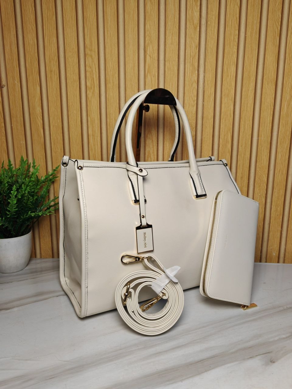 holly vivi handbag 1074 - beige