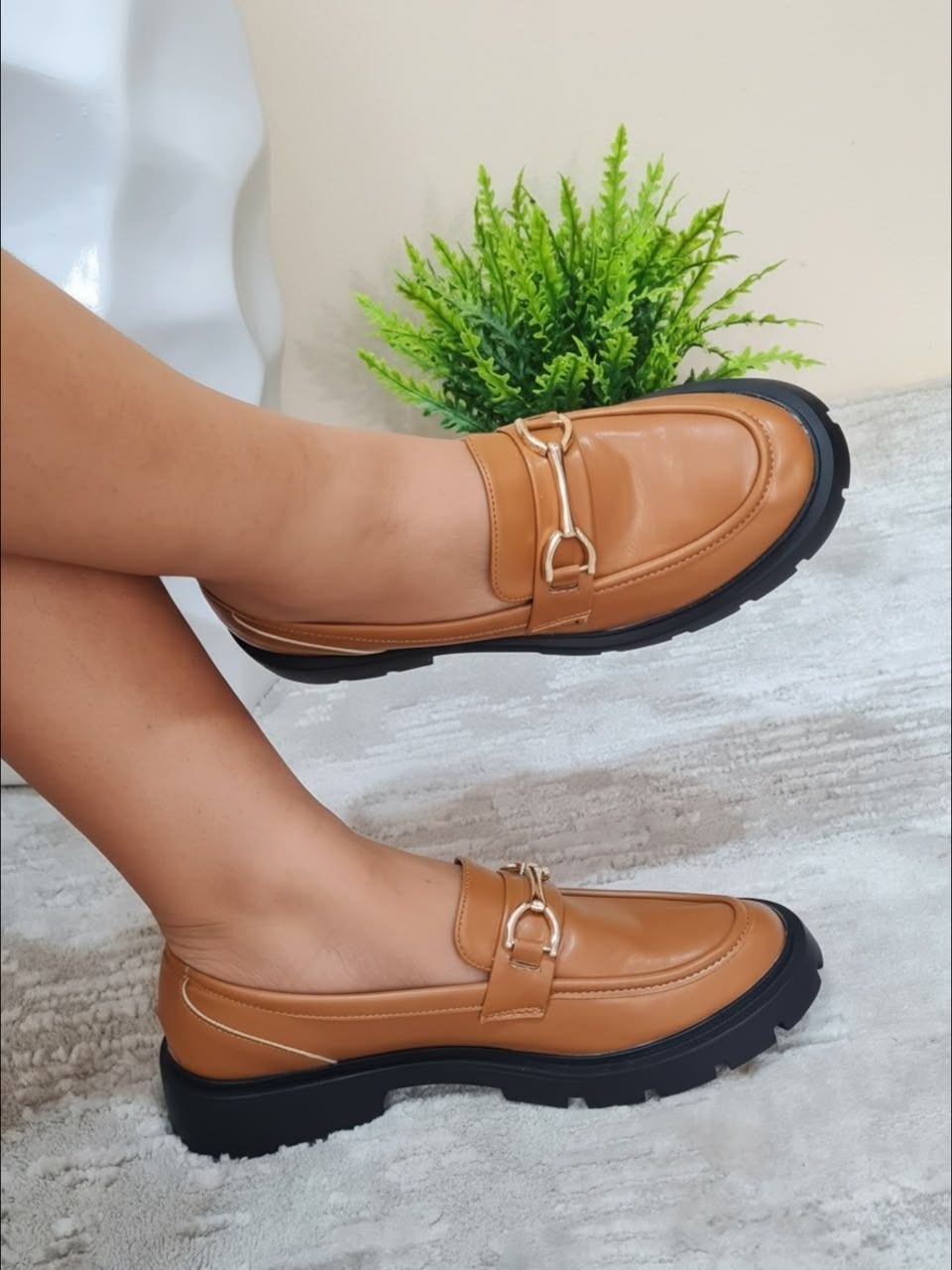 eternal love with chain - brown
