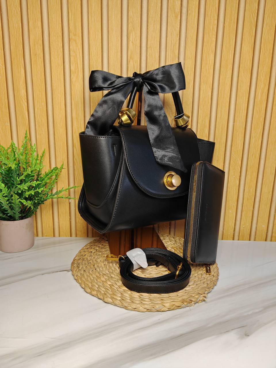 holly vivi handbag 1149- black - Thumbnail 2