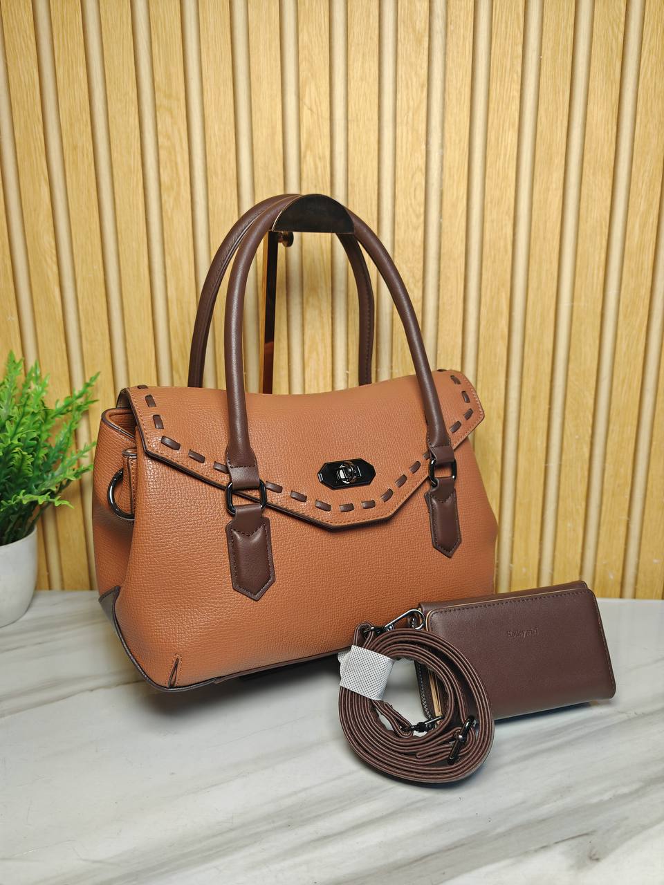 holly vivi handbag 1171 - brown