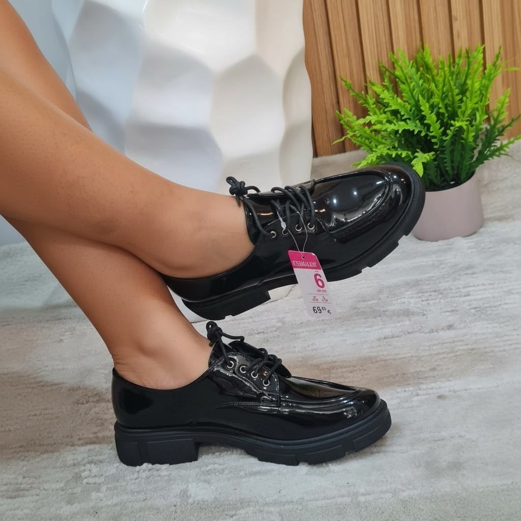 eternal love shoe with lace - blue