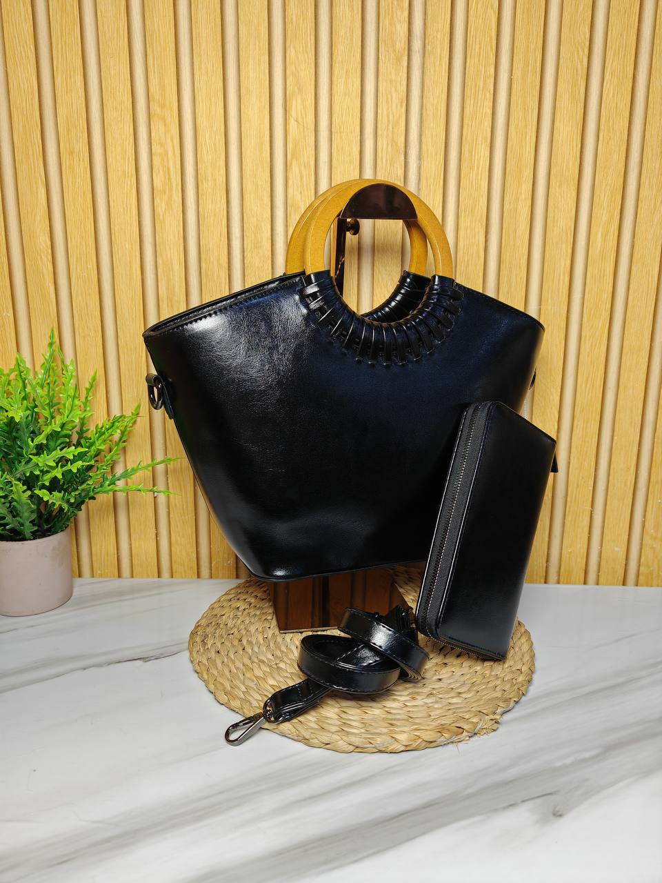 holly vivi handbag 1126 - black - Thumbnail 2