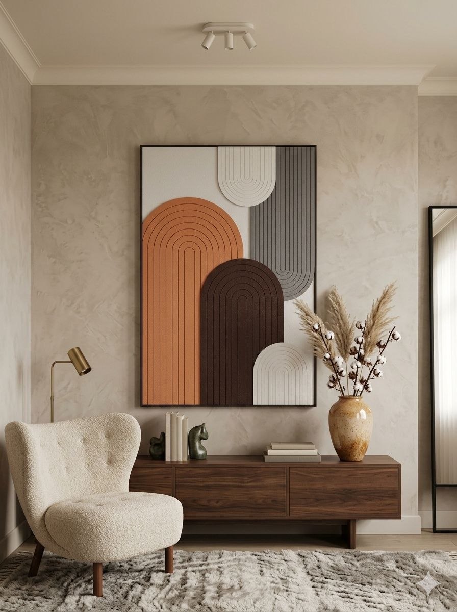 peach brown grey