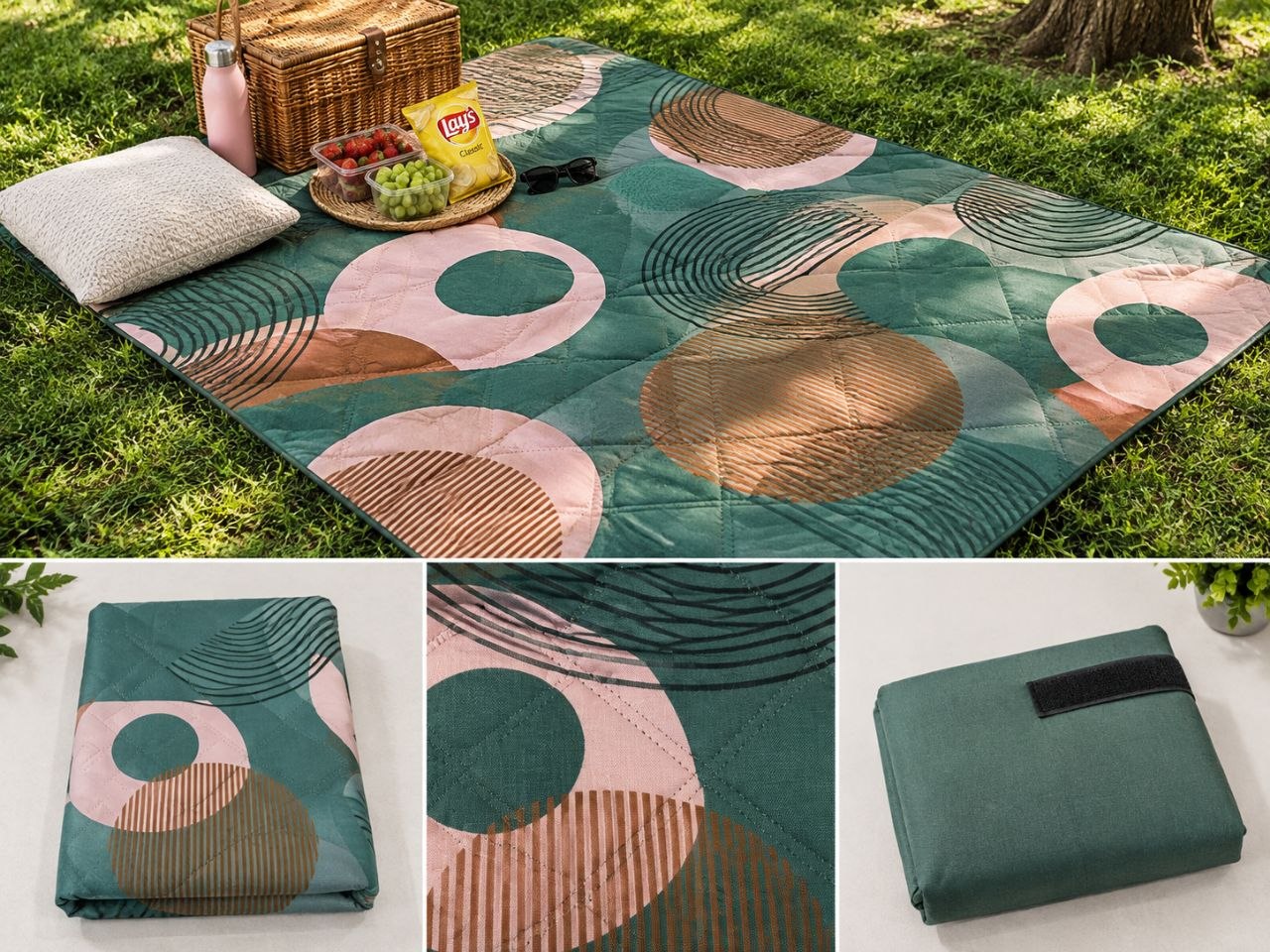 GREEN AND ROUND CIRCLES