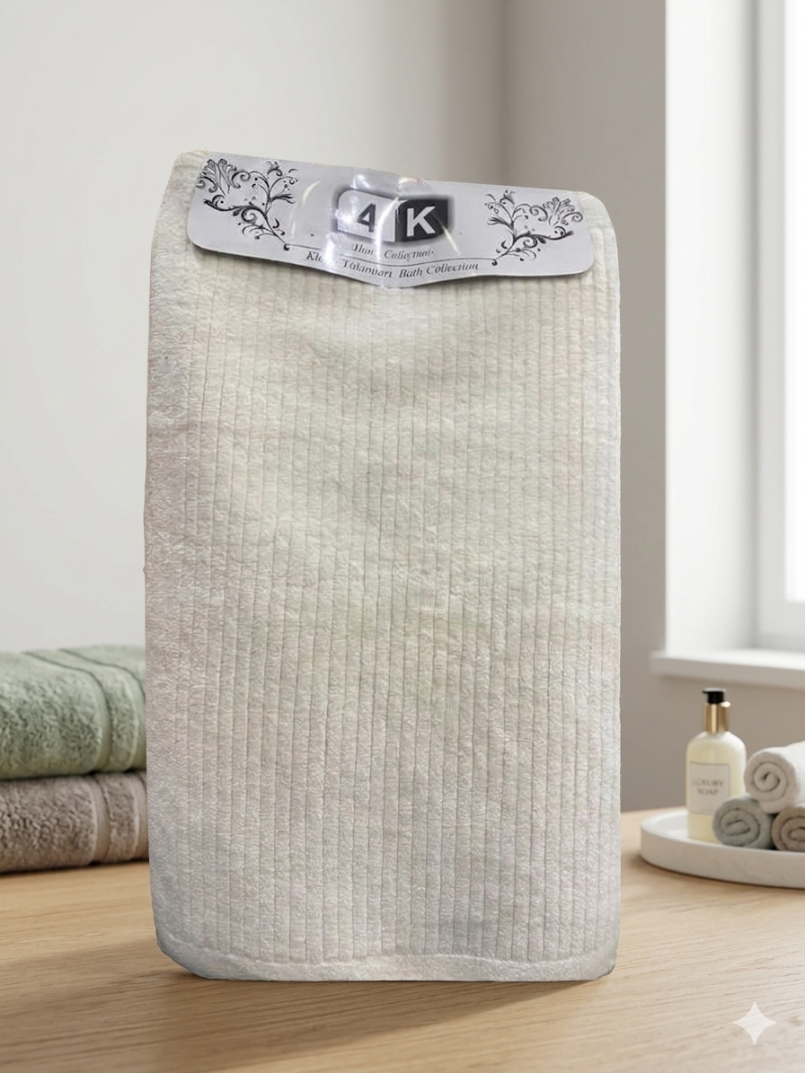 CREAM 4K STRAIGHT LINE MAT