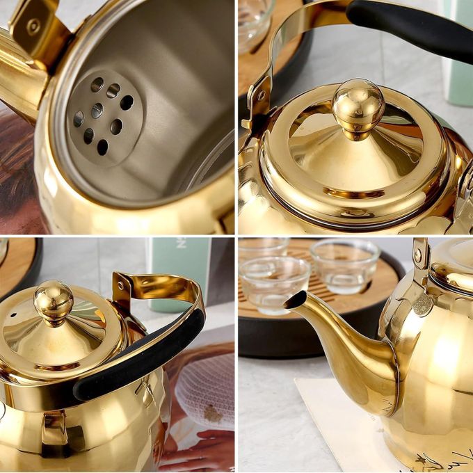 gold kettle - Thumbnail 2