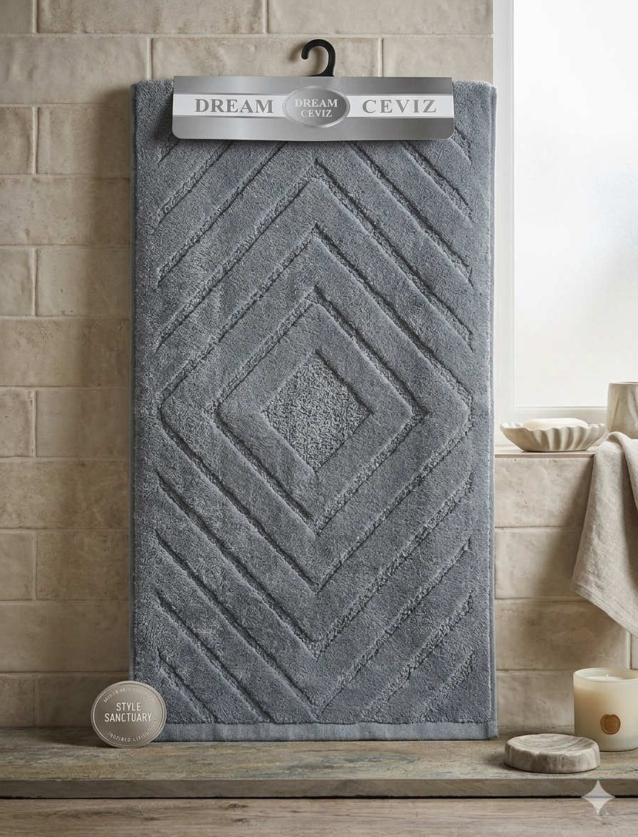 DARK GREY KITE DESIGN DERYA MAT