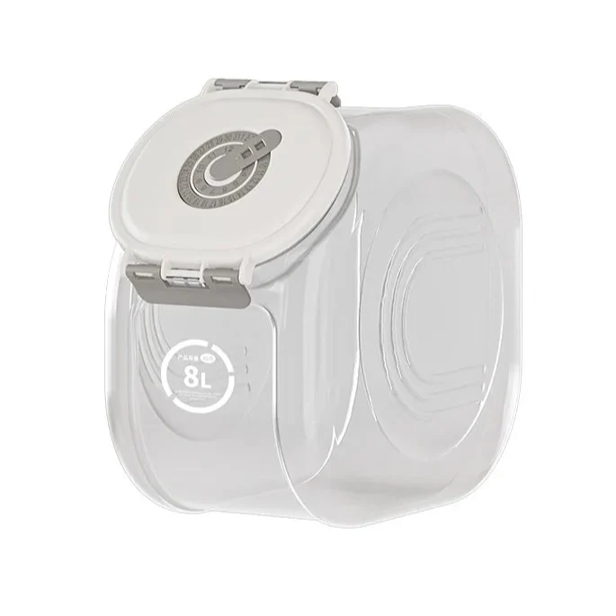 one side 8lt rice container