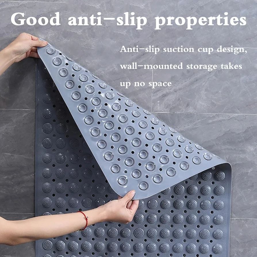 red rose anti-slip mat