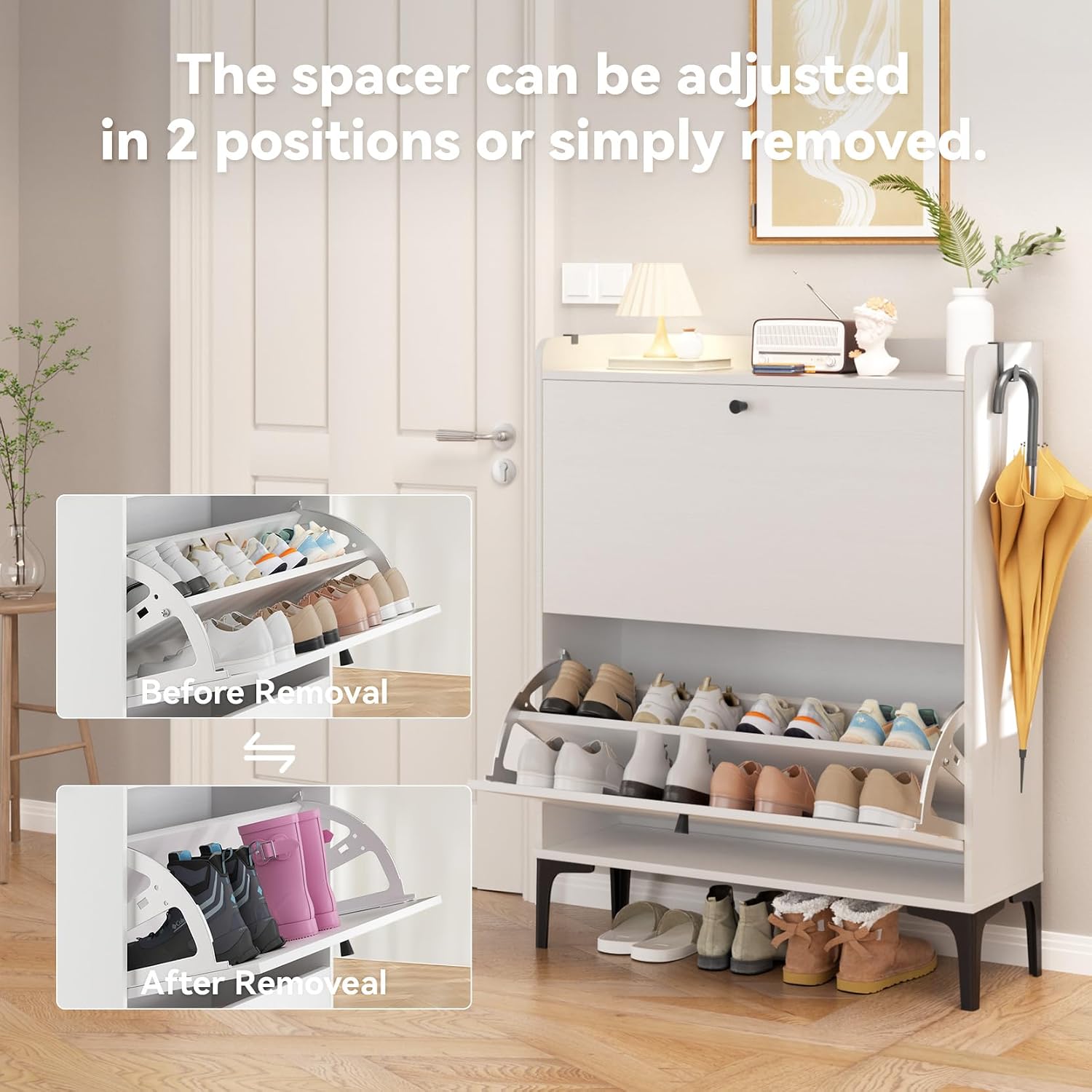 wooden shoe rack - Thumbnail 4