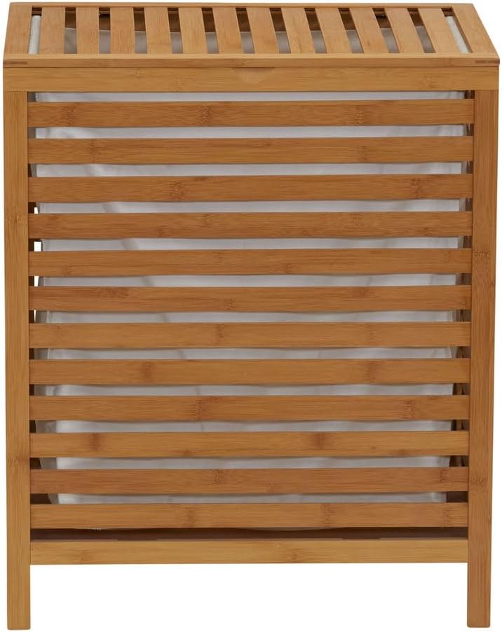 lile wooden laundry basket - Thumbnail 3