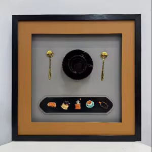 Brown and Black Cup