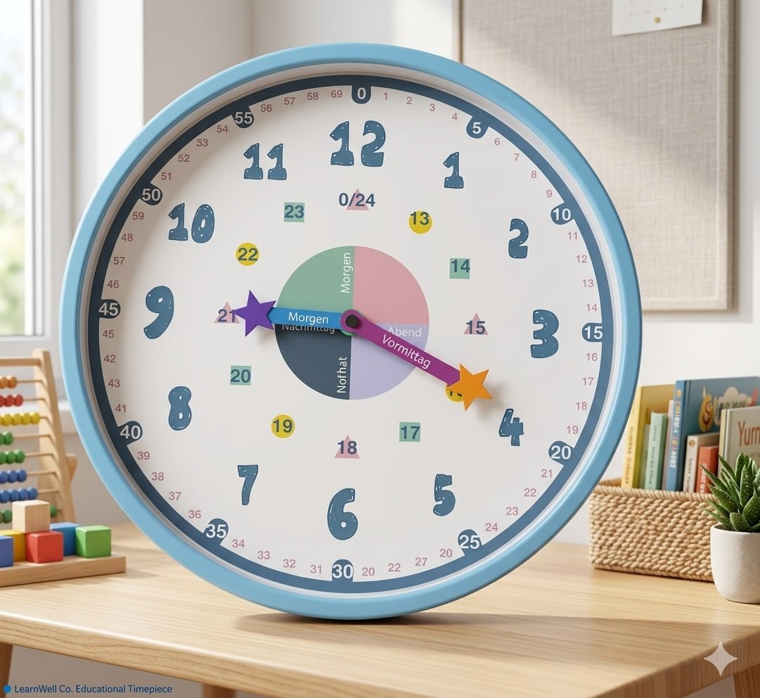 small upstyle children clock - Thumbnail 3