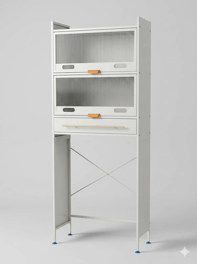 multifunctional washing machine storage rack