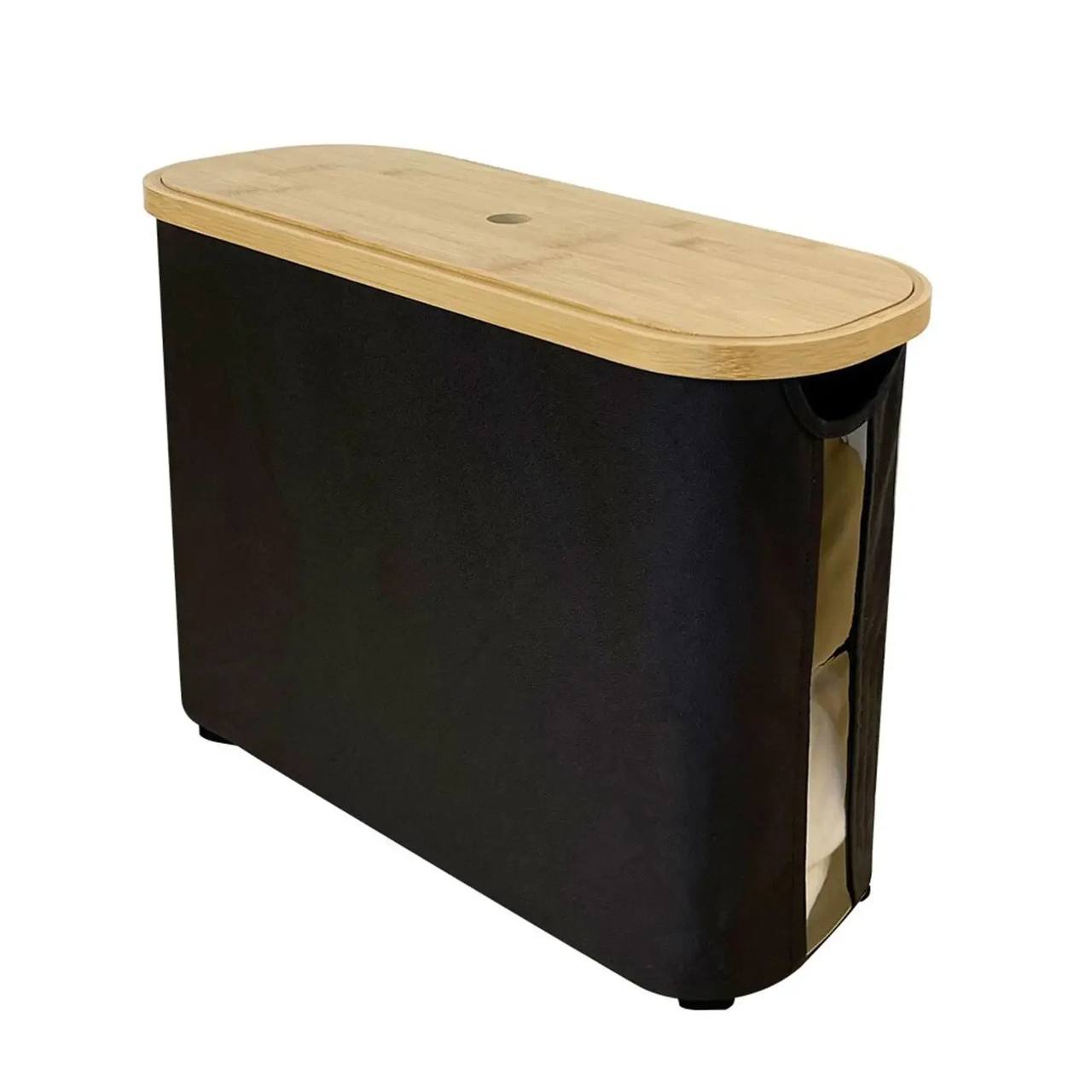 JOLLYN BLACK WITH WOOD COVER
