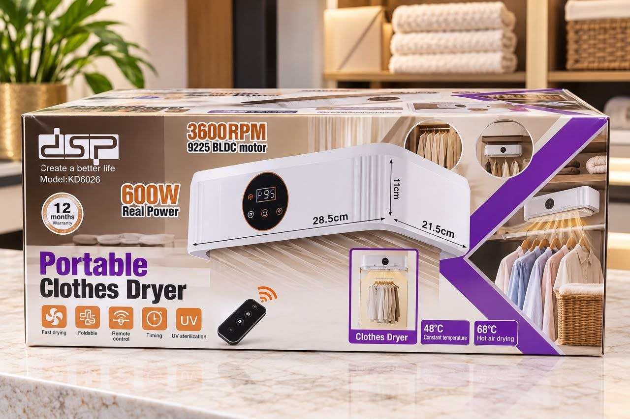 dsp portable cloth dryer - Thumbnail 2