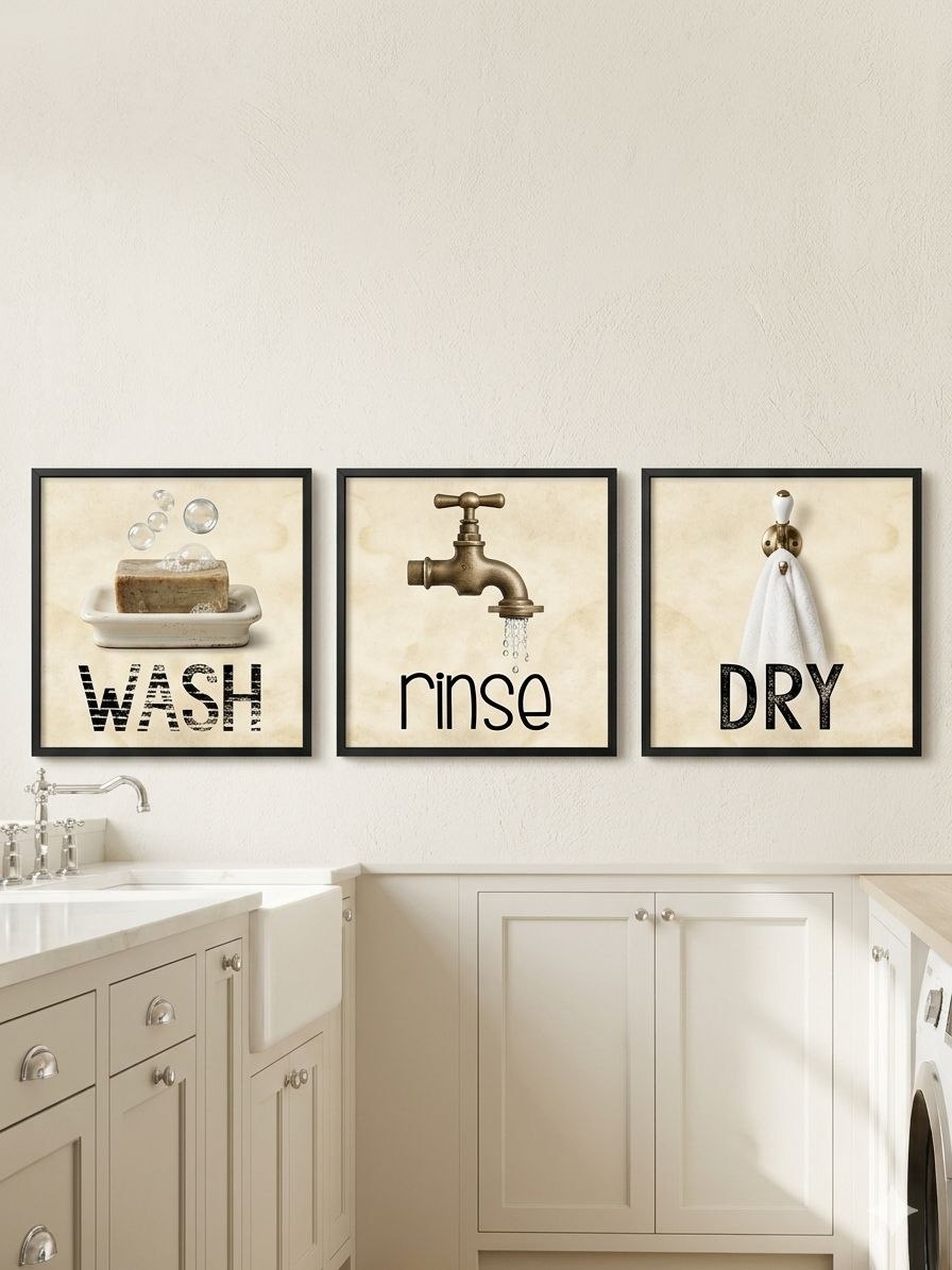 wash rinse dry