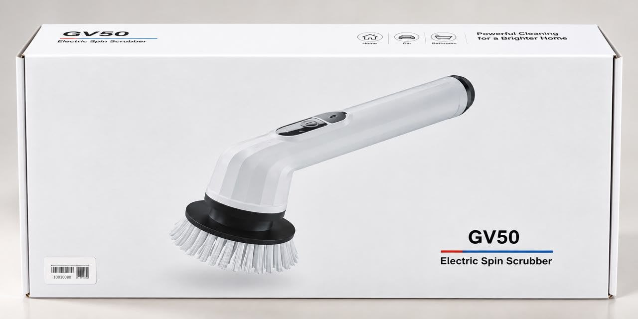 electric spin scrubber small