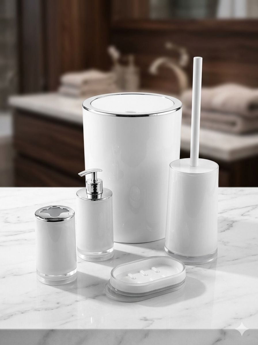 ha 276 5 pcs bathroom set - Thumbnail 2