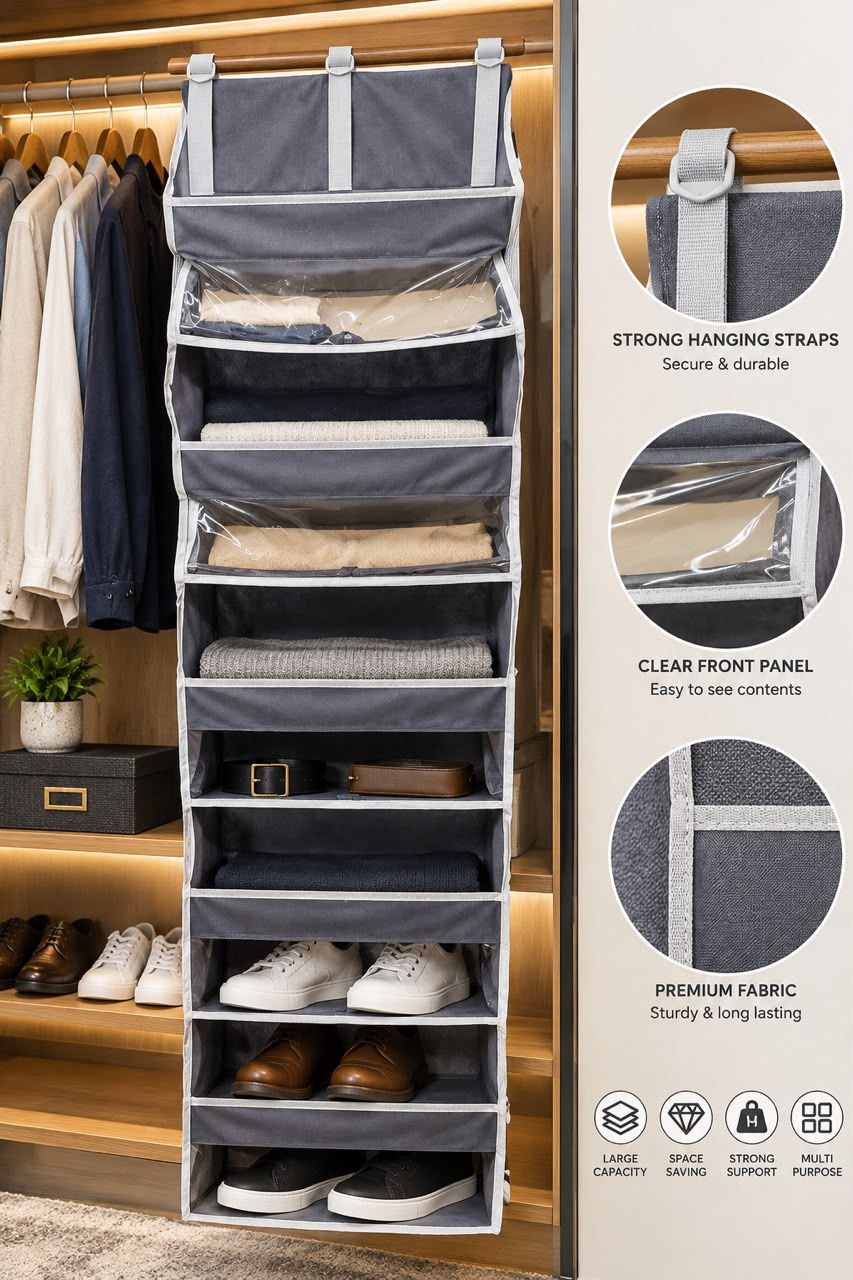 over the door fabric organizer