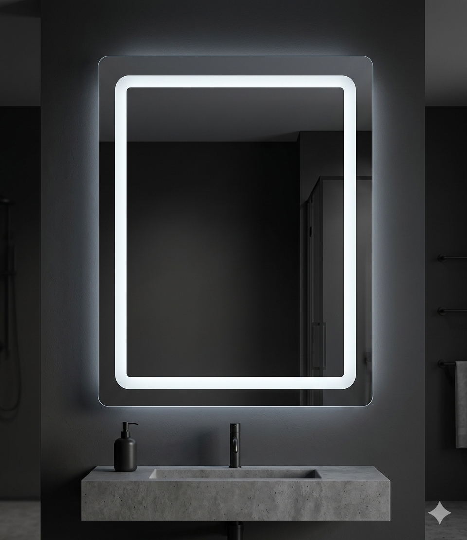 1065- SQUARE WITH LED INSIDE