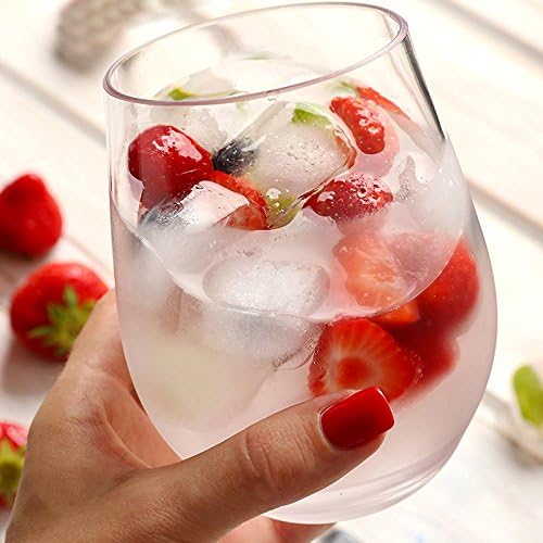 mikasa 4pcs stemless wine glass - Thumbnail 3