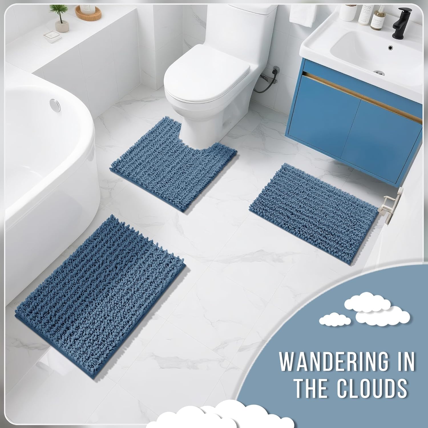 3 in 1 houseful bath mat short - Thumbnail 3