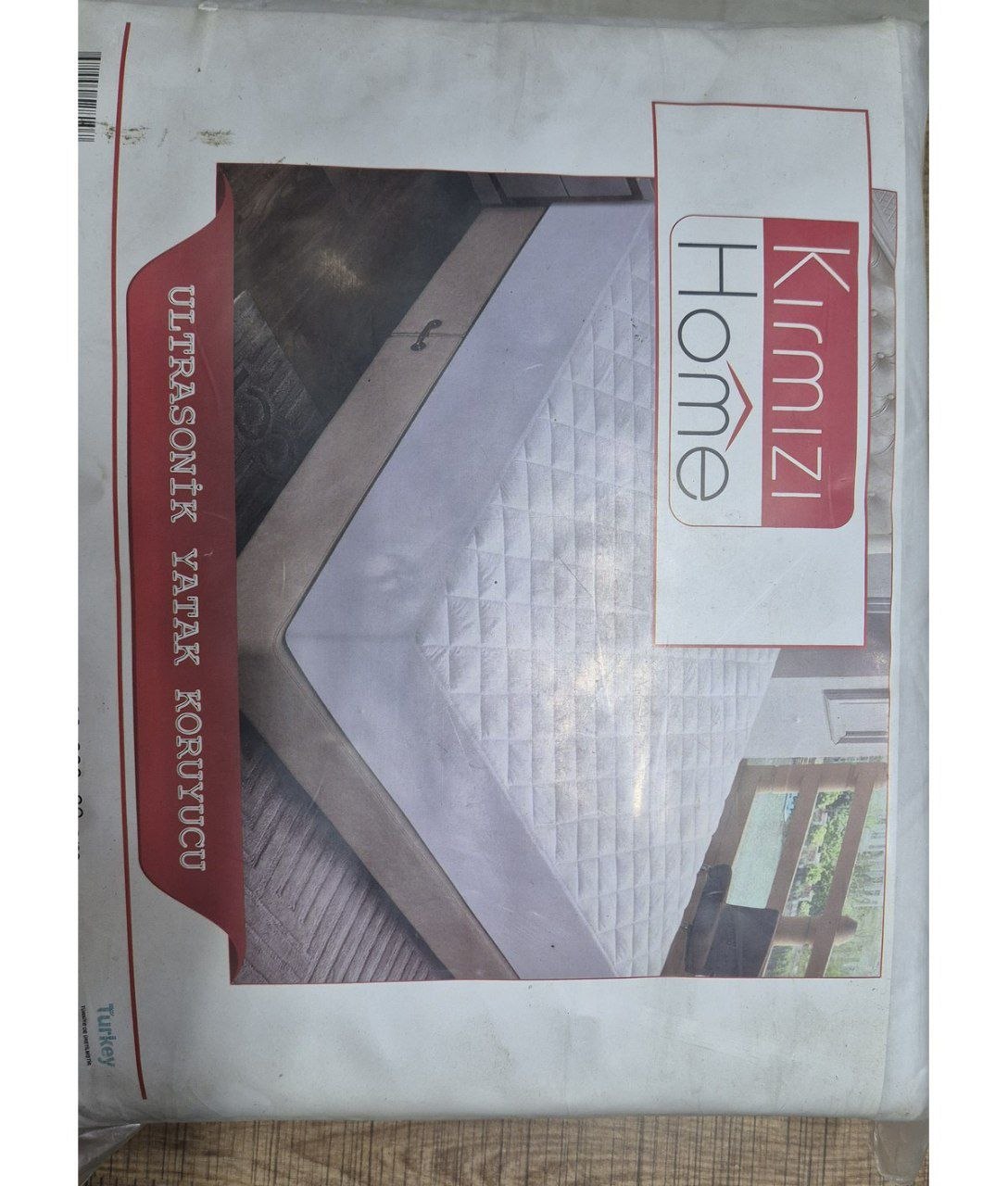 kirmizi bedtopper