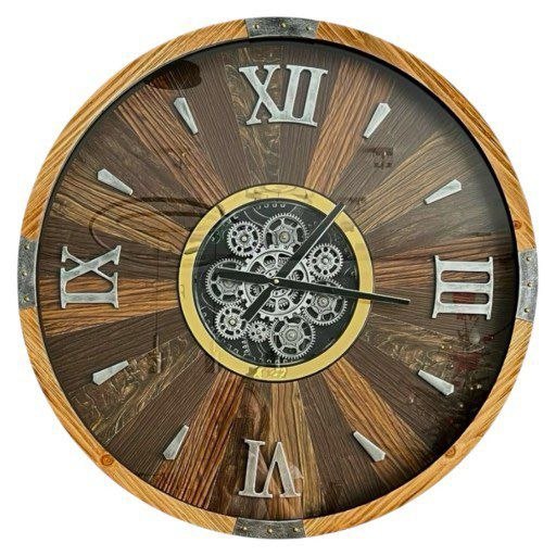 WOODEN SILVER AND GOLD