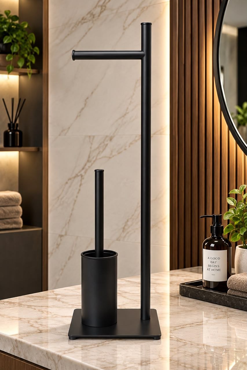 lile metal brush tissue holder
