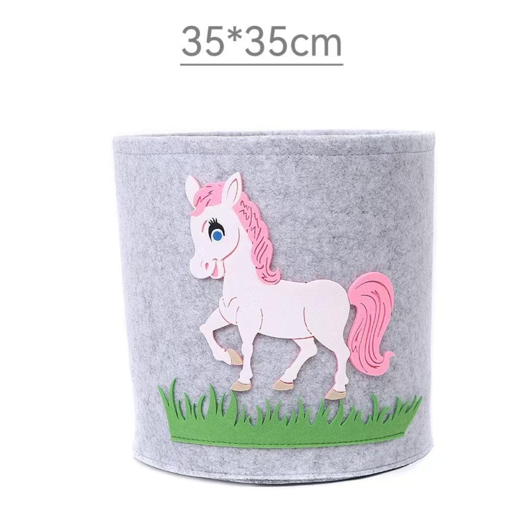 unicorn character laundry bag
